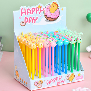 Groothandel Terug Naar School Kinderen Cadeaus Schrijven Soepel Schattige Cartoon Dieren Gel <span class=keywords><strong>Pen</strong></span> - Product Image 3