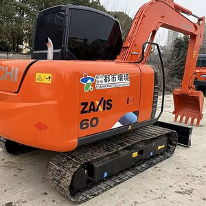 Low price Hitachi ZX60 Mini Hydraulic Excavator Japan 6 Ton Digger <b>second</b> <b>hand</b> excavator used Hitachi zx60 in stock - Product Image 1