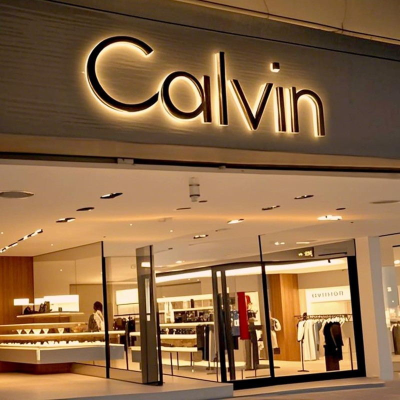 3D Backlit Signage