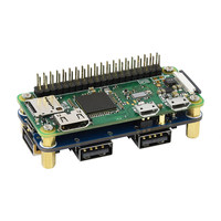 Carte d'extension d'interface USB 4 canaux Raspberry Pi 4B/3B+/Zero2W, module répartiteur/hub USB