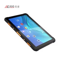 EDOO P1021 Tablette industrielle étanche 10.1 pouces Android 13 avec NFC Wifi 4G Barcode DC pour l'industrie logistique IP68 IP68