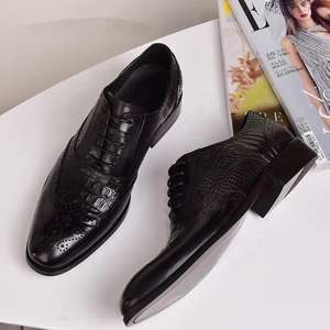 Chaussures habillées de bureau pour hommes de créateur brésilien, best-seller 2025 - Chaussures formelles en cuir pleine fleur de luxe avec marquage haut de gamme - Product Image 6