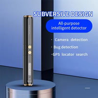 Détecteur de caméra cachée Anti-espion T13 Traqueur GPS Anti-espion Dispositif d'écoute Bug RF Scanner de Signal sans fil pour hôtel bureau voyage