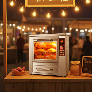 <span class=keywords><strong>Meilleur</strong></span> mini-<span class=keywords><strong>four</strong></span> à rôtisserie pour poulet, maïs et fruits - Usage commercial en boulangerie - Haute productivité - État neuf - Product Image 1