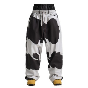 Pantalones de Snowboard Holgados de Nuevo Estilo para Hombre y Mujer a Prueba de Viento Impermeables y Transpirables de Pierna Ancha Estilo Ropa de Trabajo en Colores Sólidos Pantalones de Esquí - Product Image 5