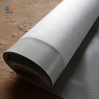 Membrana Impermeabilizante de PVC TPO de 1.2 mm y 1.5 mm, Material Impermeabilizante Reforzado para Techos y Túneles