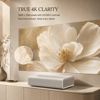 Projecteur laser triple couleur XGIMI MIRA 4K Pro 3000 ISO 4K UHD 0.175:1 à ultra courte focale DLP Smart Home Cinéma