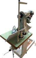Machine à coudre motorisée XC-168 pour coutures latérales et bordures de semelles de chaussures, compatible 380V/220V