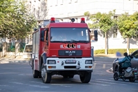 Pompe à haute pression de réservoir du camion de pompiers de l'eau 15T 5000L
