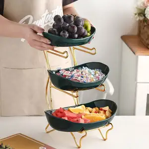HSFT piatti e piatti in porcellana di lusso nordici personalizzati stoviglie vassoio di frutta in ceramica per piatti da ristorante vassoio regalo per matrimonio