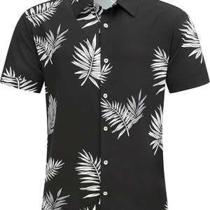 Hawaiian <b>Shirts</b> Casual Vintage Sleeveless Button Beach <b>Shirt</b> Male Tropical Floral Print Summer Pullover <b>Party</b> Holiday Quick Dry - Product Image 2