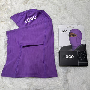 Máscara de Esqui Personalizável para Inverno, Nova, com Logotipo Personalizado, 1:1, Roxa, à Prova de Vento, para Montanhismo e Atividades ao Ar Livre, Embalada - Product Image 2