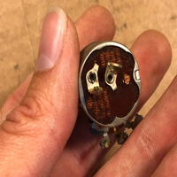 Nouveau Potentiomètre Linéaire Original Vintage 1961 CTS 500 ohms pour Guitare avec Interrupteur à Pression – En Stock