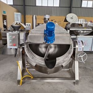 Thương mại trọng ấm đun nước KHUẤY TRỘN mới bánh sandwich nồi hơi sưởi ấm nghiêng Tính năng thịt trái cây mứt thực phẩm bánh thành phần - Product Image 6