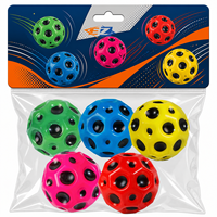 Ballon d'entraînement perforé en PU de 6,3 cm pour enfants, idéal pour jongler, lancer et attraper – Personnalisation OEM