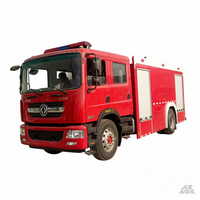 Camion de pompiers Dongfeng Duolika D9 |   Réservoir d'eau de 8000 L |   Véhicule de sauvetage et de lutte contre les incendies robuste pour les urgences urbaines et industrielles
