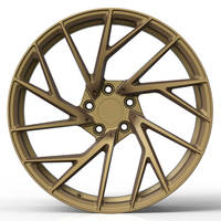 Jantes de voiture en bronze antique de 19 pouces, forgées, adaptées aux Audi R8 R3 RS
