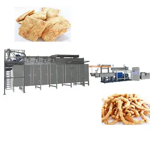 Hohe Luftfeuchtigkeit Sojaprotein-Maschine Protein Vegetarisches Fleisch Verarbeitungsmaschine Extrudierte Sojaprotein-Lebensmittelmaschine