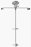 Mélangeur d'air de type plaque horizontale 20L-200L Mélangeur de baril 200L Mélangeur pneumatique pour produits chimiques en polyuréthane Agitateur