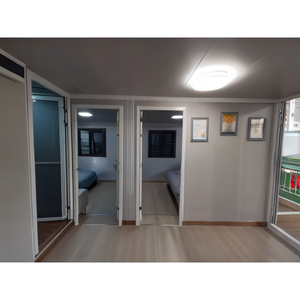 Prefab Moveable Folding Tiny Homes 20FT 40ft Luxury <strong>Trailer</strong> Houses Expandable Container House Tiny House On Wheels - Product Image 4