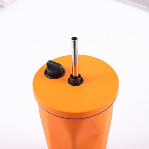 Mug isotherme de 500 ml avec paille, tasse à café personnalisée sous vide - Product Image 5