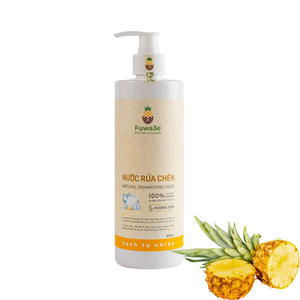 น้ำยาล้างจานสับปะรดธรรมชาติออร์แกนิกน้ำยาล้างจานสำหรับทำความสะอาดห้องครัวได้รับการรับรองมาตรฐาน ISO HACCP - Product Image 1