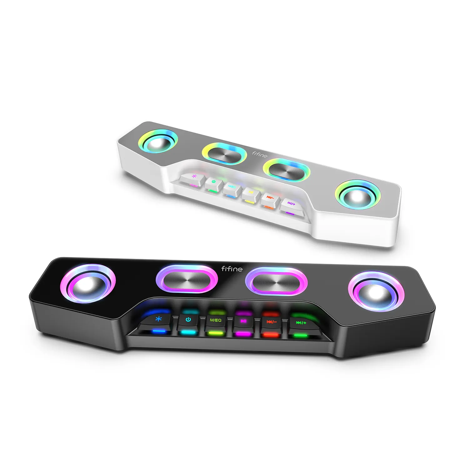 Altoparlante BT da gioco FIFINE A16 altoparlante Bluetooth portatile Wireless Bluetooth altoparlante da gioco per PC RGB