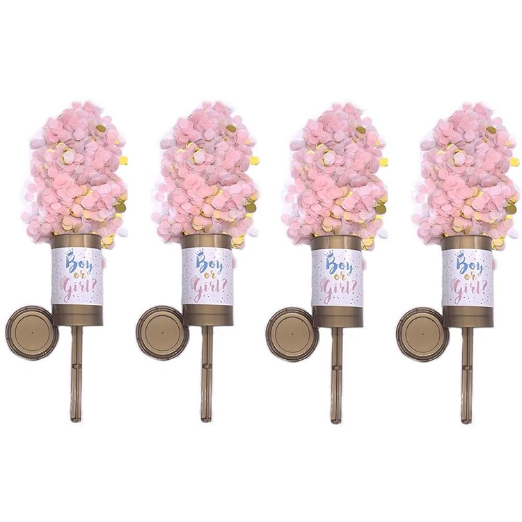 Para Saber O Sexo Do Beb Biodegradable Container Christmas Confetti Push Pop