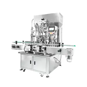 High Productivity Electric Mayonnaise Liquid Filling Machine Water Bottles Filling Machine production line