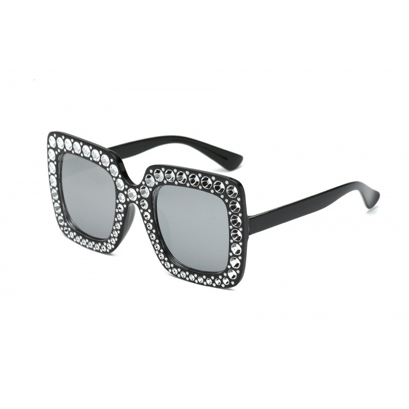 Black framed white mercury