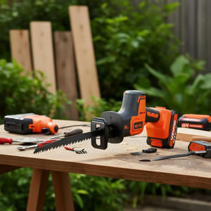 Sierra Recíproca Inalámbrica Vevor de 20V con Carrera de 1 Pulgada y Velocidad Variable para Cortar Madera - Product Image 2