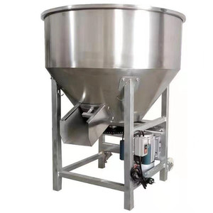 Mélangeur d'aliments vertical en acier inoxydable pour animaux, volailles et bétail - Product Image 1
