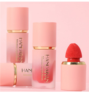 Blush Cosmetico All'Ingrosso, Fard Opaco - Facile <span class=keywords><strong>da</strong></span> Applicare in Tonalità Rosso/Rosa/Marrone/Arancione per Pelle Grassa/Secca - Product Image 1