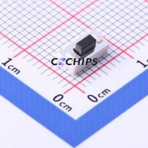TSB001A3826A Tactile Switch SMD Switch Rectangle Button 2.6N Horizontal Mount 7.7mm - Product Image 1