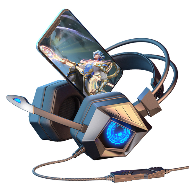 Headphones RGB Light Wired   Ps5 for Teaching Mulit Cantell Cheap Price Studio Recording Mobile Phone Gaming Headphones