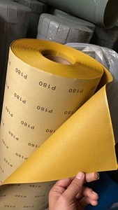 Fabrication d'eau étanche Velcro PSA rouleau de papier de verre outil abrasif disque de ponçage pour le polissage - Product Image 3