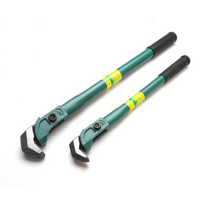 Llaves para tuberías verdes de 24 y 18 pulgadas, de acero al carbono, profesionales, multifunción, manuales, para tuberías de agua y varillas corrugadas. - Product Image 1