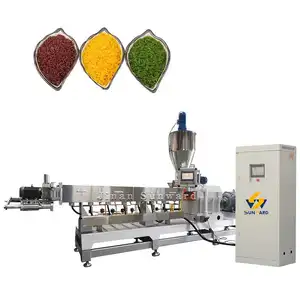 fortified rice manufacturing process Nutrition Golden Rice Processing Extruder plastic rice making process