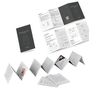 Brochure pliable Zhongzhihui A5, 1000 pièces, 157 g/m², impression couleur personnalisable pour catalogues publicitaires, dépliants - Product Image 4
