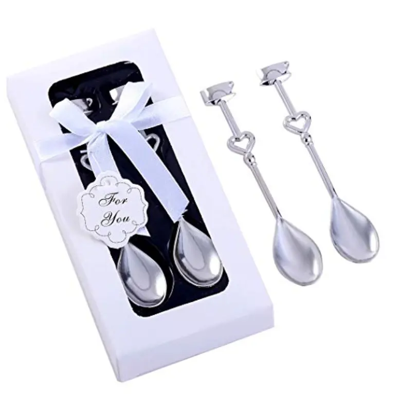 LOVE Drink High Tea Coffee Spoon Bridal Shower Wedding Gifts Party Favor