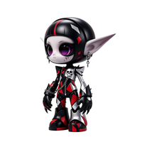 Figura de acción articulada de elfo gótico personalizada OEM, muñeco coleccionable con embalaje personalizado, servicio personalizado de fábrica original de China