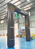Arche gonflable aquatique extérieure colorée en bâche PVC, certifiée CE, avec pompe électrique pour structure de taille personnalisable