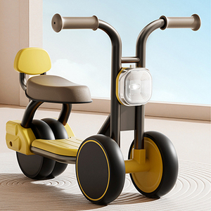 Nuova Bicicletta Senza Pedali per <span class=keywords><strong>Bambini</strong></span> 1-3 Anni, Monopattino in Metallo per Neonati, Giocattolo Cavalcabile per <span class=keywords><strong>Bambini</strong></span> - Product Image 1