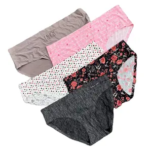 Mixed seamless panty hot selling fresh goods women underwear stocklot