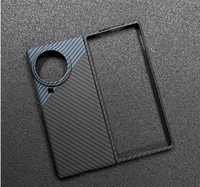Casing ponsel serat karbon untuk Vivo X lipat 2 e, seri casing ponsel lipat serat aramid X