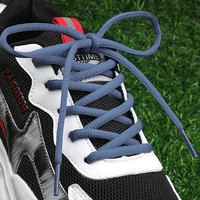 1 paire de lacets ovales athlétiques, 30 couleurs, lacets de chaussures demi-ronds de 1/4 pouce pour baskets.