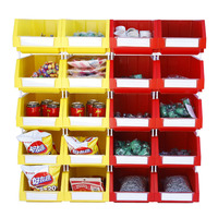 Organisateur de bureau en plastique PP écologique industriel, sûr pour l'entrepôt, gain de place, durable, logistique, multifonctionnel