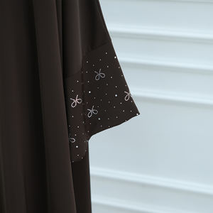 Cardigan style musulman Abaya Collection Modestie Collection Eid Dubai Abaya <span class=keywords><strong>grossiste</strong></span> <span class=keywords><strong>Turquie</strong></span> vêtements islamiques pour femmes - Product Image 6