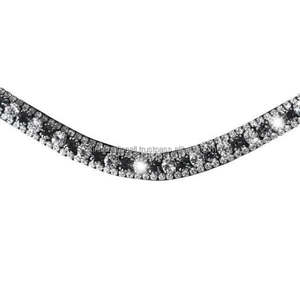 Bracelets rayés en cuir pu en forme de vague, 3 lignes, de couleur bleue et noire - Product Image 2