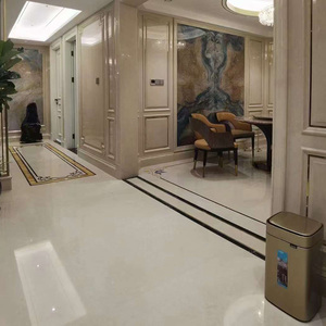 Goldtop Crema <span class=keywords><strong>Uno</strong></span> Marbre beige OEM/ODM avec petite veine blanche Style populaire pour villas Caractéristique étanche - Product Image 6